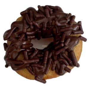 Chocolate Sprinkle - Dozen (12 mini donuts)