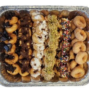 Tray 6 dozens (72 mini donuts)
